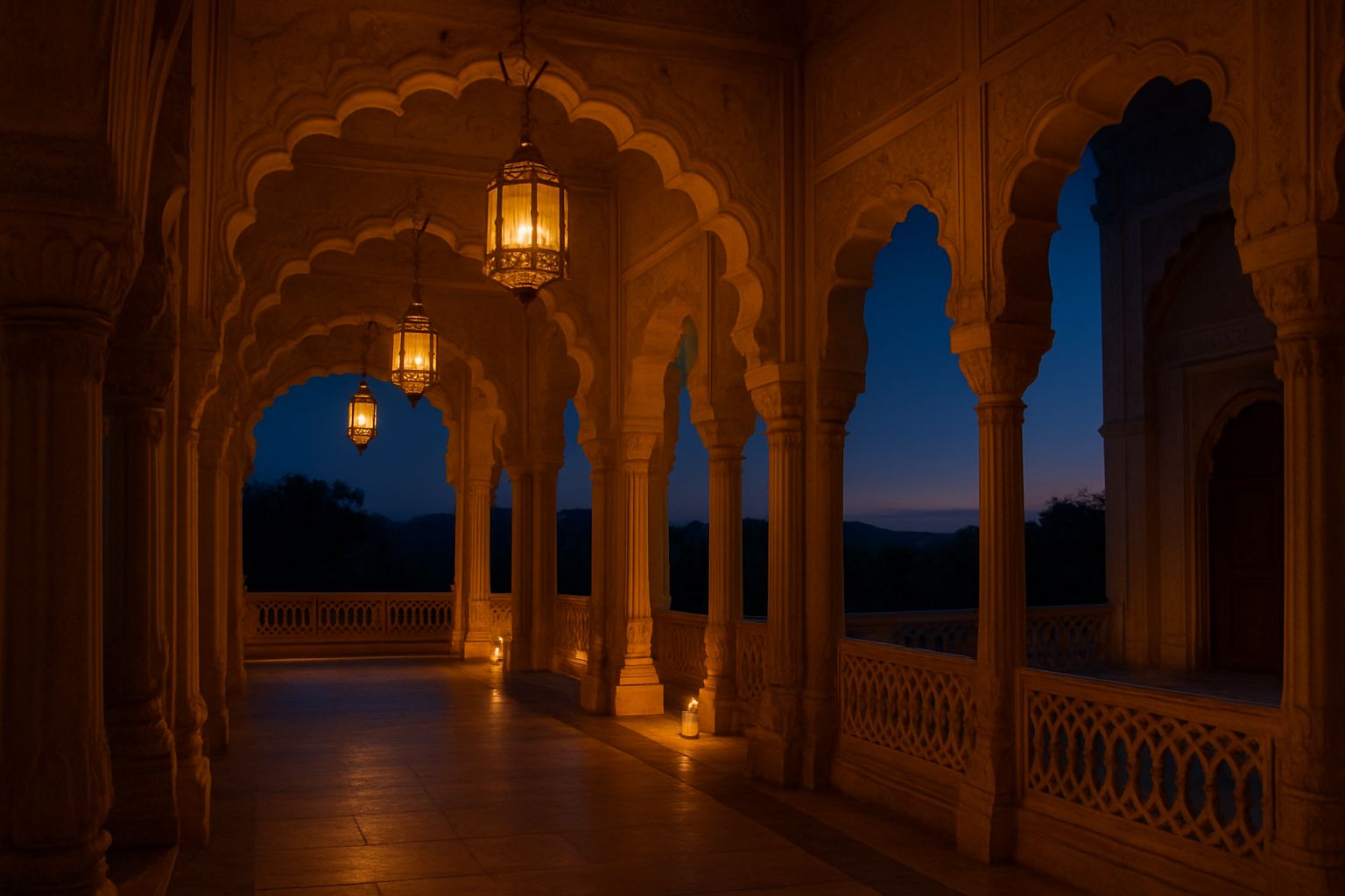 Historic palace architecture tour